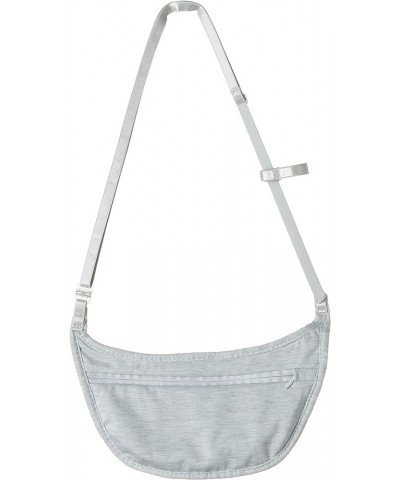 Women's Ladies Undergarment Crossbody Pouch, Gray, 7 x 4.25 x .1 Gray $11.58 Crossbody Bags