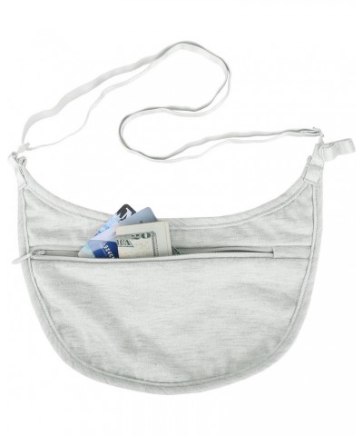 Women's Ladies Undergarment Crossbody Pouch, Gray, 7 x 4.25 x .1 Gray $11.58 Crossbody Bags