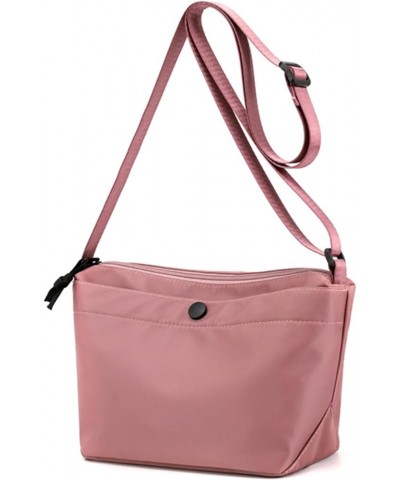 Dearanswer Satchel Bag for Women Men Travel Sling Shoulder Handbag Casual Crossbody Bag with Adjustable Strap Pink $7.64 Cros...