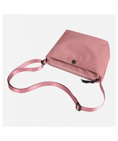 Dearanswer Satchel Bag for Women Men Travel Sling Shoulder Handbag Casual Crossbody Bag with Adjustable Strap Pink $7.64 Cros...