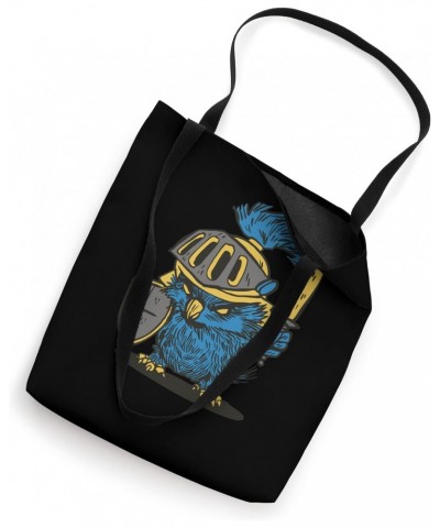 Angry Owl Knight - Medieval Renaissance Fair Festival Tote Bag $12.41 Totes