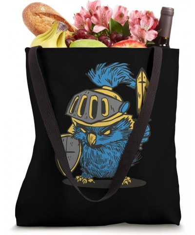 Angry Owl Knight - Medieval Renaissance Fair Festival Tote Bag $12.41 Totes