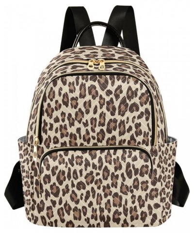 Fashion Backpack Mini Backpack Purse Casual Daily Backpack Leopard Print Cheetah for Travel for College Work Small $17.33 Bac...