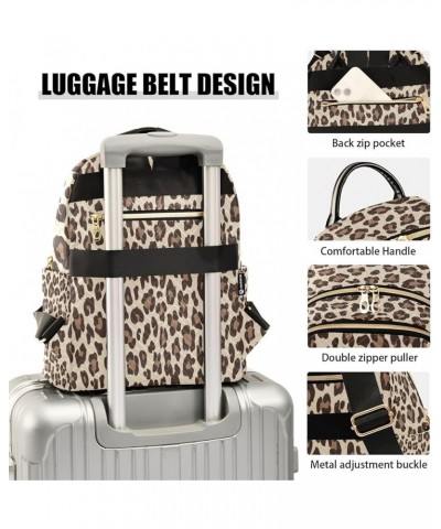 Fashion Backpack Mini Backpack Purse Casual Daily Backpack Leopard Print Cheetah for Travel for College Work Small $17.33 Bac...