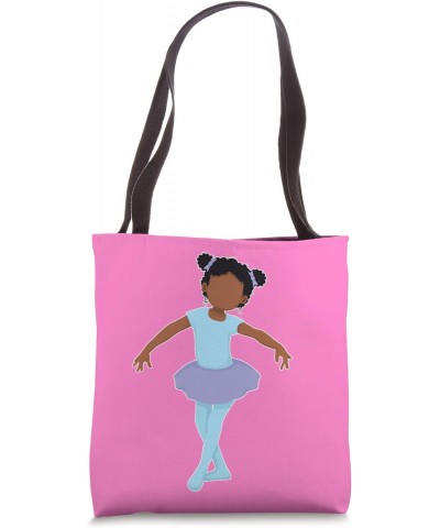 Young African American Black Ballerina in Tutu Tote Bag $10.56 Totes