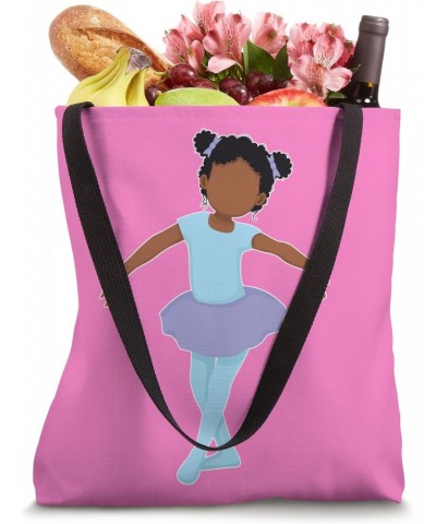 Young African American Black Ballerina in Tutu Tote Bag $10.56 Totes