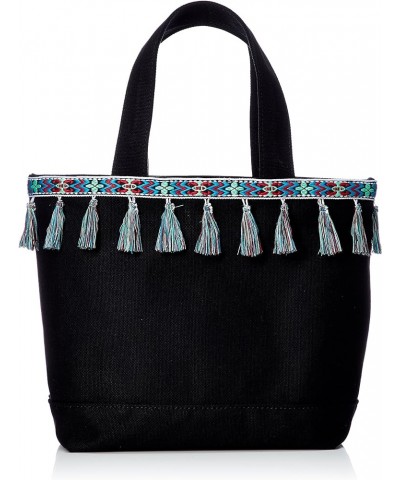 Propeller Heads 14-1560-BE Canvas Bath Towel Tape Mini Tote Black (Black 19-3911tcx) $21.12 Totes