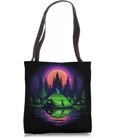 Camping UFO Gear Alien Abduction Tote Bag $13.10 Totes