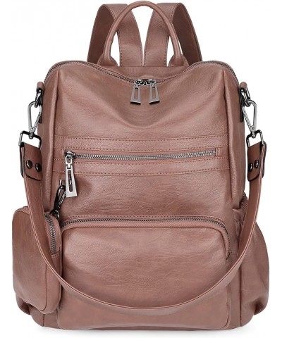 Travel Backpack Purse for Women Vegan Leather Ladies Fashion Tassel Shoulder Bag Convertible 262 Khaki $22.05 Backpacks