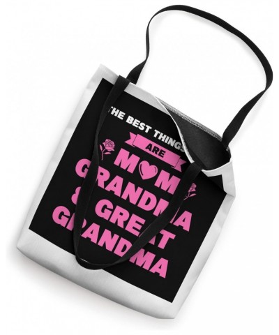 Mom Grandma & Great Grandma Great Grandmother Tote Bag $12.32 Totes