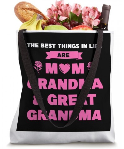 Mom Grandma & Great Grandma Great Grandmother Tote Bag $12.32 Totes