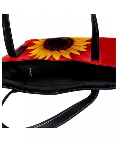 Tote Bag for Women, Large Tote Bags for Women, Women's Tote Handbags, Sunflower Cartoon, Tote Bag for Work Design 4438 $25.36...