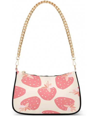 Summer Strawberry Women's Handbags Tote Crossbody Bag Purse Ladies Shoulder Bag Hobo Handbag $16.49 Totes