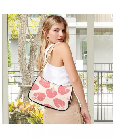 Summer Strawberry Women's Handbags Tote Crossbody Bag Purse Ladies Shoulder Bag Hobo Handbag $16.49 Totes