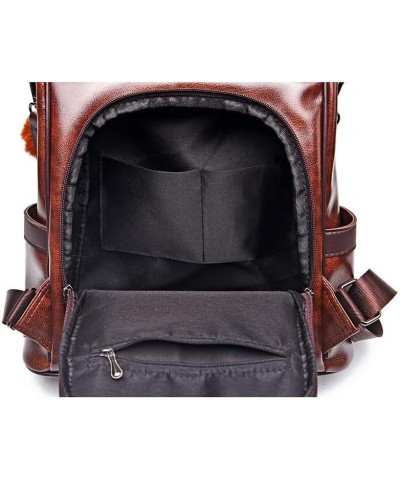 Women Fashion Retro Handbags One-Shoulder Dual-Use Women's Bag Commute Protable Handbag One Piece Black $18.74 Backpacks