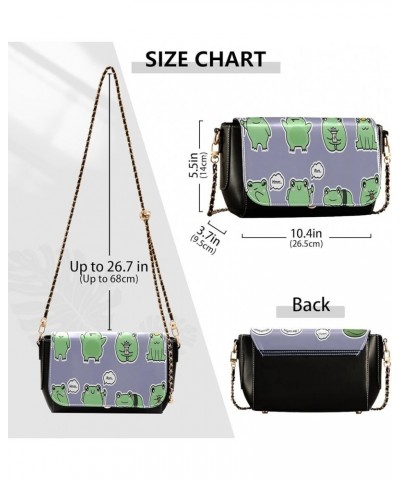 Crossbody Bags for Women Trendy Women's Black Shoulder Bag Small PU Leather Flap Cross Body Bag Handbags Pattern7 $24.18 Cros...