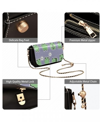 Crossbody Bags for Women Trendy Women's Black Shoulder Bag Small PU Leather Flap Cross Body Bag Handbags Pattern7 $24.18 Cros...