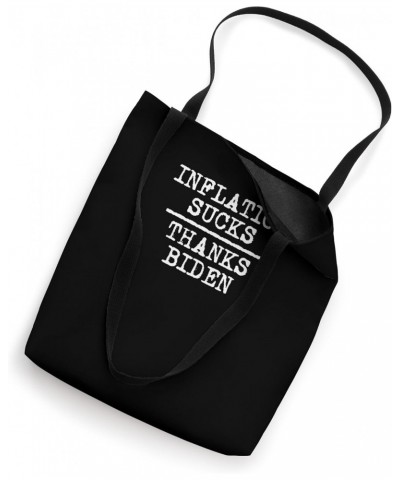 Inflation Sucks, Thanks President Joe Biden Pro Trump USA Tote Bag $9.81 Totes