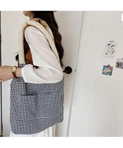 Cute Bear Shoulder Bag Soft Plush Hobo Tote Handbag for Women Girls Purse Shopping Bag Beiger(dimples Bear) $13.70 Totes