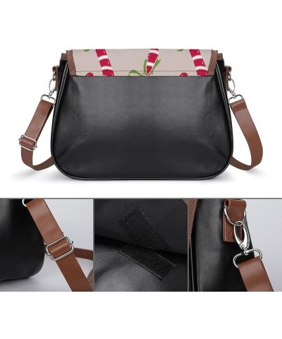 Women's Casual Shoulder Handbag Fashion Leather Bag Vintage Crossbody Bag Color1267 $18.57 Totes