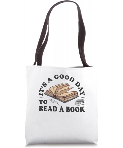 It's a good day to read a book ,funny book lover Tote Bag $12.00 Totes