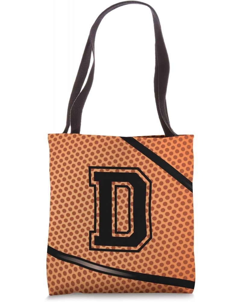 D Basketball Jersey Uniform Name Initial Letter Game Play Tote Bag $10.49 Totes