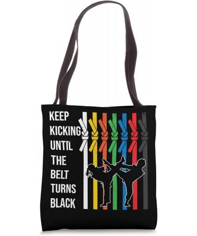 Cool Taekwondo Inspiring Martial Arts Quotes Taekwondo Funny Tote Bag $12.48 Totes