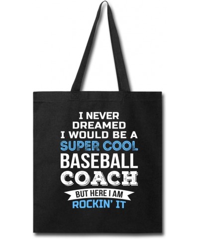 Funny Baseball Coach Tote Bag Gifts Appreciation Thank You Gift For Women $19.79 Totes