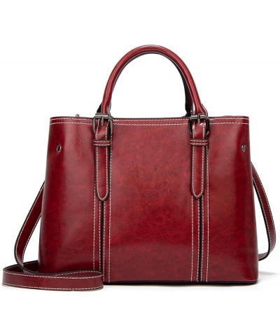 Women PU Leather Handbags crossbody Bag For Women Retro Style Shell Bag Female Shoulder Messenger Bags Red $36.56 Shoulder Bags