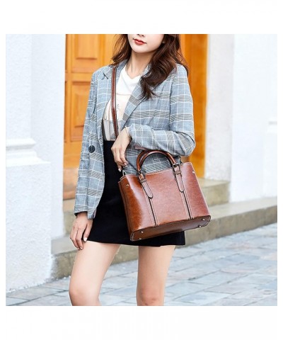 Women PU Leather Handbags crossbody Bag For Women Retro Style Shell Bag Female Shoulder Messenger Bags Red $36.56 Shoulder Bags