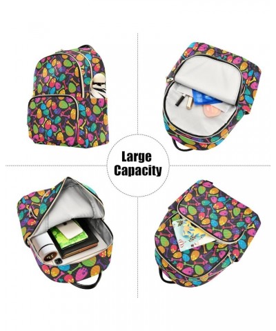 Backpack Purse for Women Colorful Dinosaur Egg Bone, Mini Fashion Backpack Cartoon Lightweight Casual Daypack Shoulder Bag Tr...