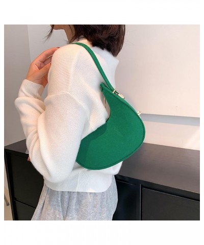 Stylish Women Shoulder Handbag Stylish Casual Portable Bag, Soft PU Portable Bag for Commuting Shopping Date Work Green $9.32...