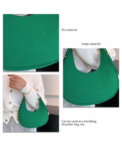 Stylish Women Shoulder Handbag Stylish Casual Portable Bag, Soft PU Portable Bag for Commuting Shopping Date Work Green $9.32...