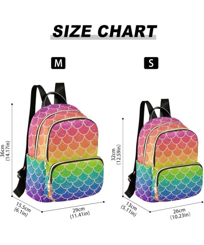 Rainbow Ocean Wave Small Backpack Purse for Women Travel Bag Fashion Daypack Back Pack Shoulder Bag Multicolor Medium $15.75 ...