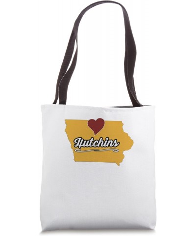 HUTCHINS IOWA | IA USA - Cute Souvenir Merch - US City State Tote Bag $15.00 Totes