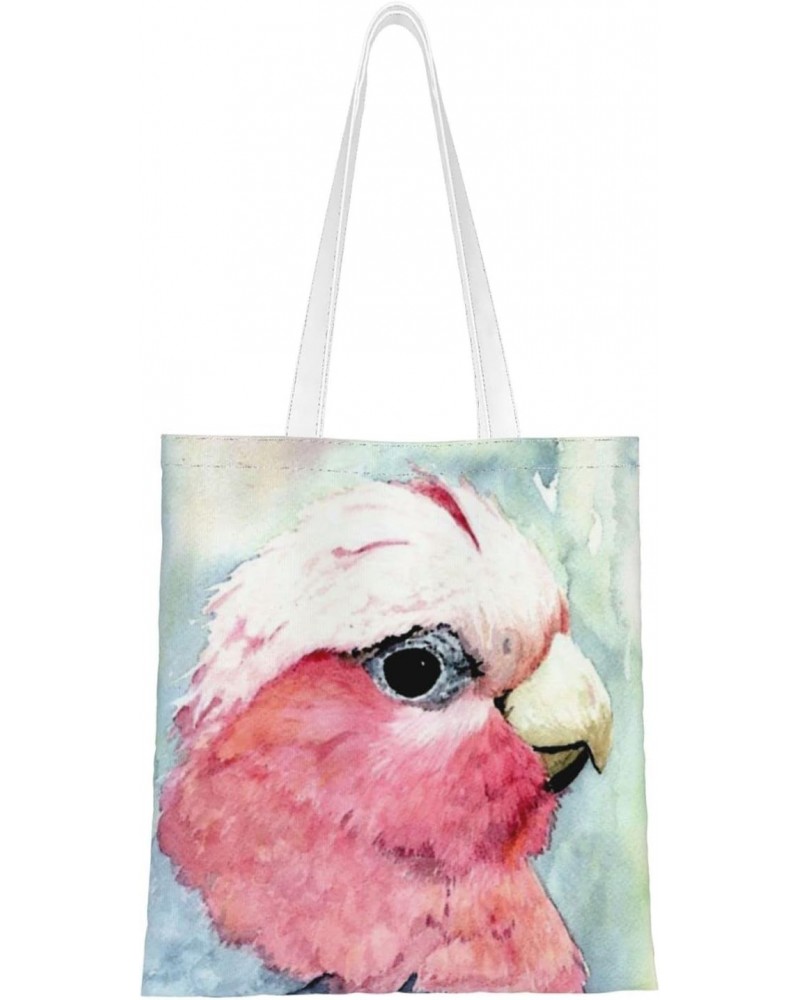 Australian Galah Cockatoo Women Shoulder Tote Bag Large Handbag Purse Fashion Beach Bag For Shopping Grocery $11.89 Totes