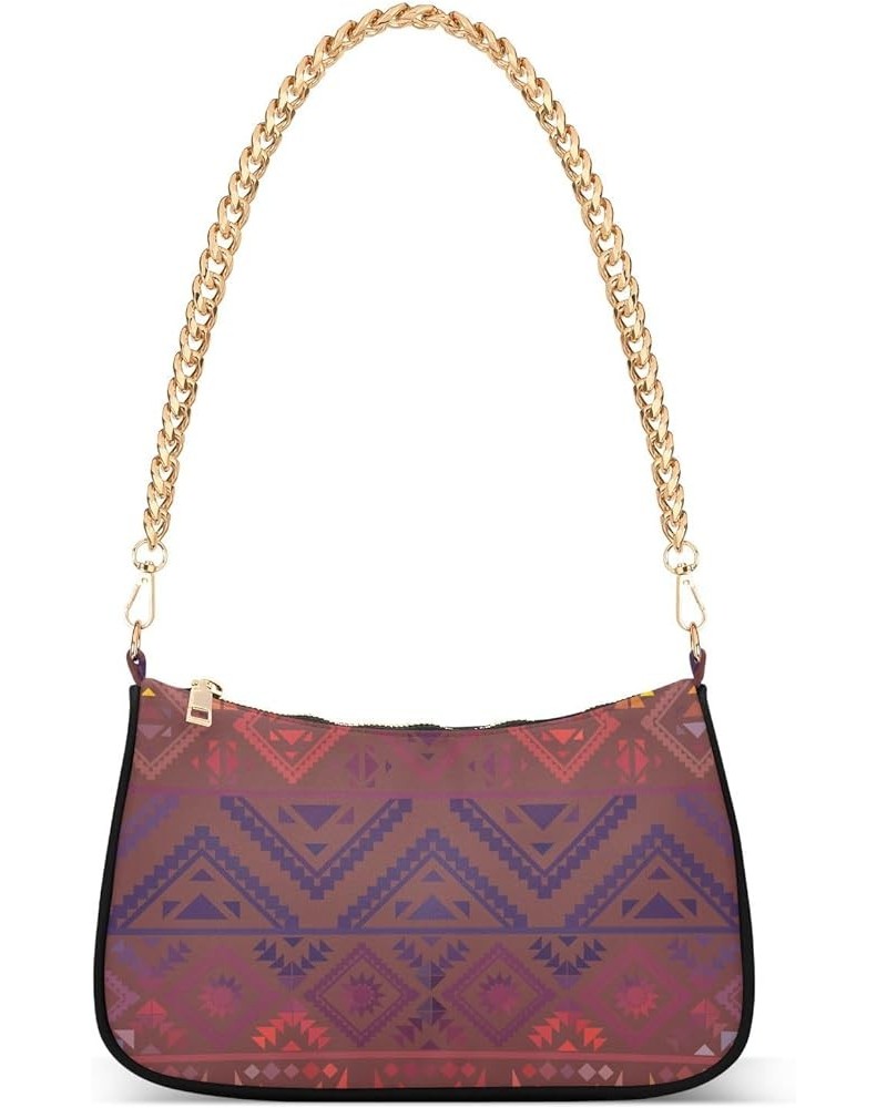 Lavender Purple Womens Cluth Purse: Hobo, Tote, & Clutch Styles, Small Ladies Shoulder Bag Colorful Navajo $10.58 Handbags