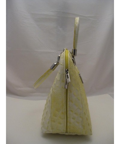 GIPEL Milano, ITALIAN Genuine Leather Handbag w/Removeable Shoulder Strap. Made in ITALY Light Lemon $120.56 Handbags