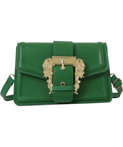 Small Shoulder Bag for Women Retro Classic Purse Clutch Shoulder HandBag with Adjustable Strap Green $18.73 Shoulder Bags