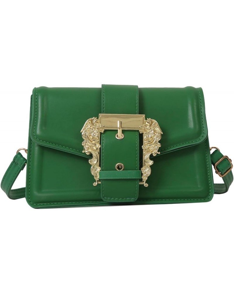 Small Shoulder Bag for Women Retro Classic Purse Clutch Shoulder HandBag with Adjustable Strap Green $18.73 Shoulder Bags