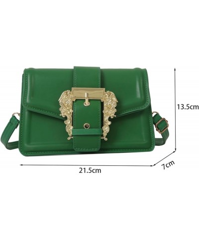 Small Shoulder Bag for Women Retro Classic Purse Clutch Shoulder HandBag with Adjustable Strap Green $18.73 Shoulder Bags