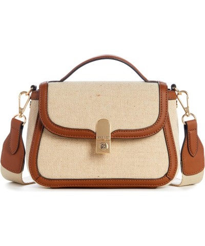 Adelaide Mini Crossbody Flap Saddle Tan $47.70 Crossbody Bags