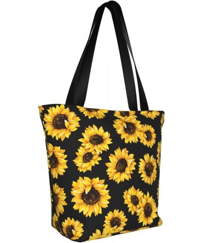 Woman Tote Handbag,Large Oversize Casual Canvas Sports Mom Beach Travel Bag Flowers a 6 $10.08 Luggage