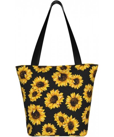 Woman Tote Handbag,Large Oversize Casual Canvas Sports Mom Beach Travel Bag Flowers a 6 $10.08 Luggage