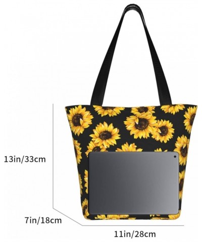 Woman Tote Handbag,Large Oversize Casual Canvas Sports Mom Beach Travel Bag Flowers a 6 $10.08 Luggage