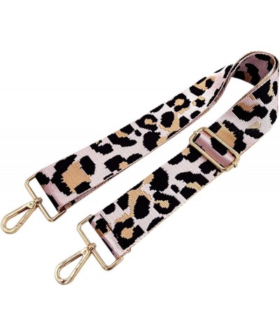 Wide Strap Replacement Guitar Style Multicolor Crossbody Handbag Strap Leopard-gold $12.18 Crossbody Bags