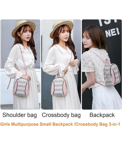 Women Cell Phone Purse Wallet Girl Mini Backpack Crossbody Bag Small Smartphone Grey3 $8.54 Crossbody Bags