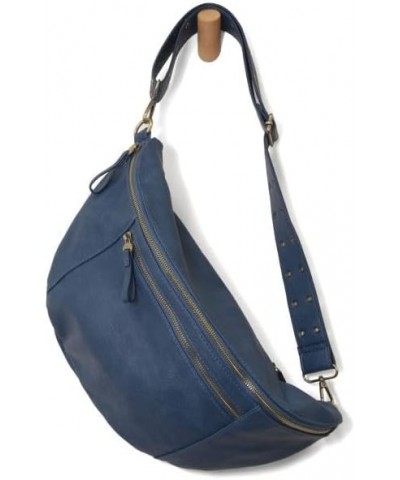 Mel Large Sling Crossbody Bag Bright Navy $36.34 Crossbody Bags