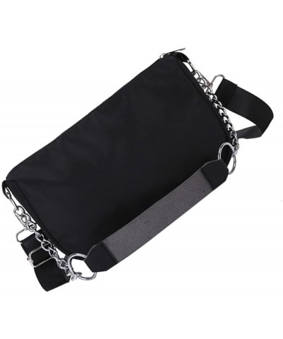 Underarm Bag Evening Clutch Crossbody Sling Bags for Women Crossbody Clutch Girl Chain Shoulder Bag Black $8.83 Crossbody Bags