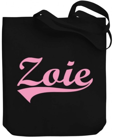 Zoie Baseball Style Canvas Tote Bag 10.5" x 16" x 4 $21.59 Totes